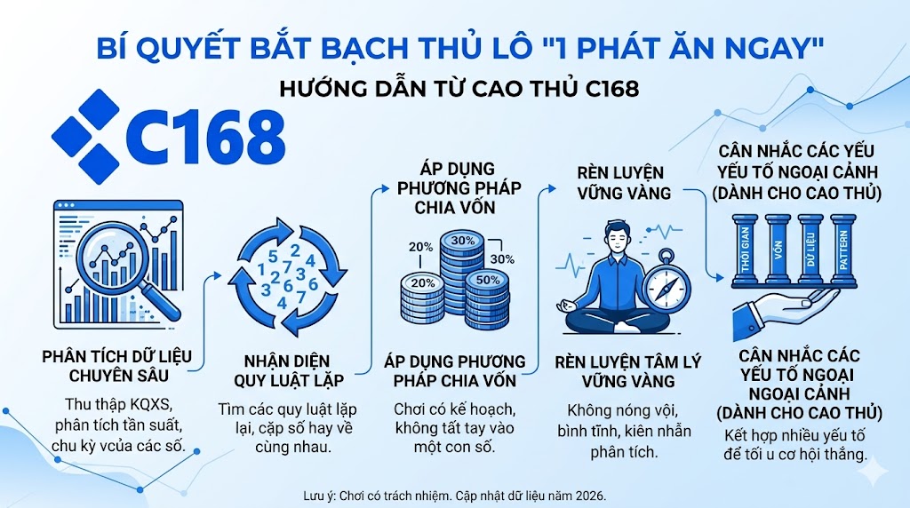 cach bat bach thu lo chuan xac c168